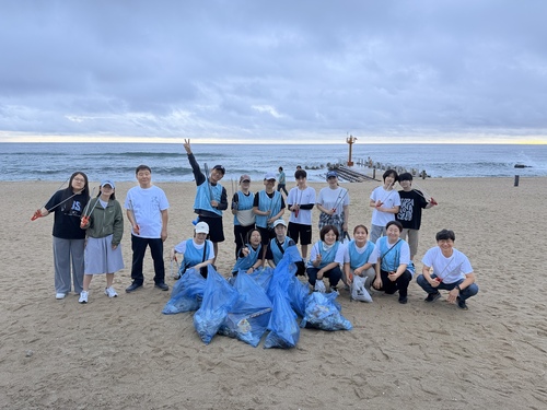 [강릉분소] 자기주도형봉사활동 이상한에코크리에이터 x 강릉환경단체 코뿔소 정기 플로깅 참여